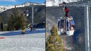 Rescatan a 174 esquiadores que