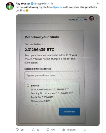 Mensaje de Youssef a usuarios,