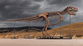 Entre precios récord y la preocupación de científicos: el T. rex más completo del mundo sale a subasta