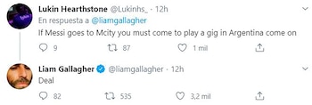La promesa de Liam Gallagher