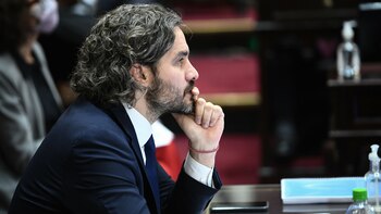 El jefe de Gabinete viajó