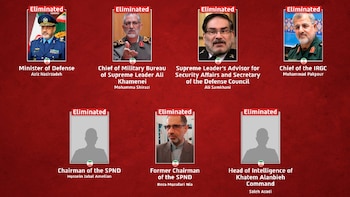 Los altos mandos militares del