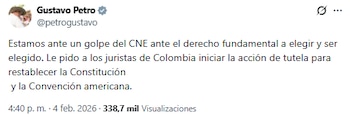 Petro respaldó a Iván Cepeda