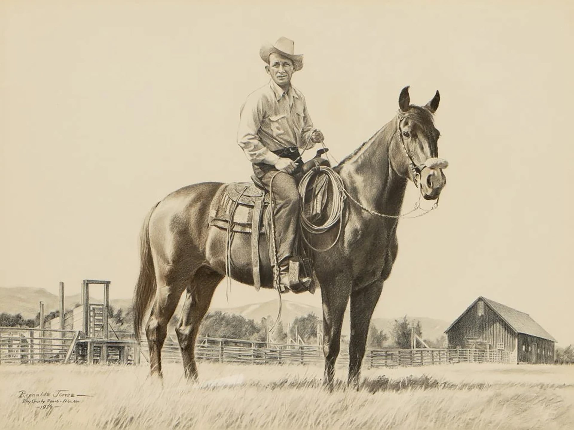 Reynolds Jones, Bing Crosby (1956). cortesía de Sotheby’s.