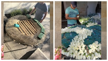 arreglo florar luis miguel -México- 17 septiembre
