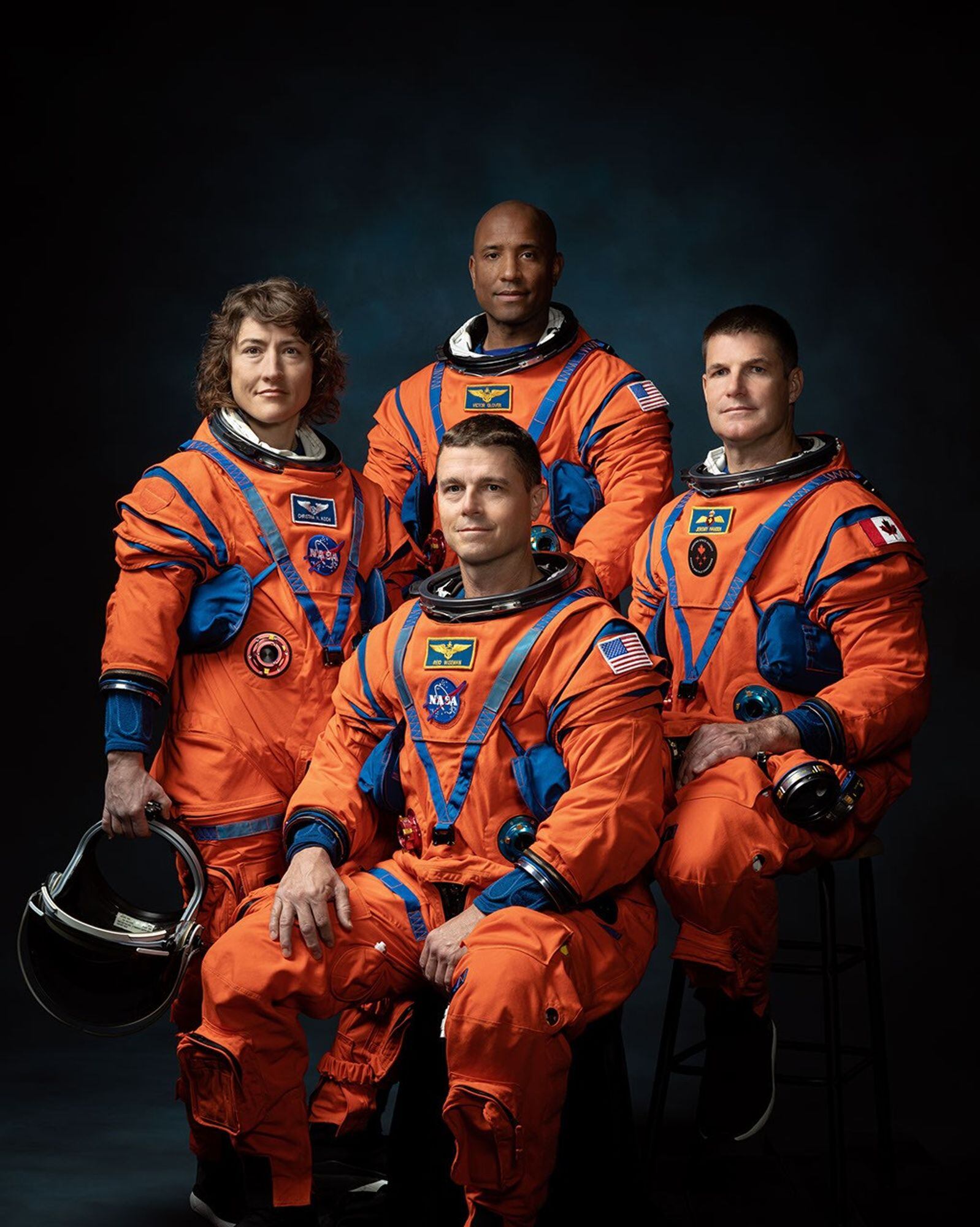 La tripulación incluye astronautas de Estados Unidos y Canadá reflejando la cooperación internacional que sustenta el programa Artemis (NASA)