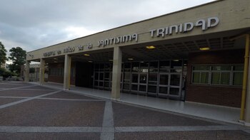 La chiquita quedó internada en