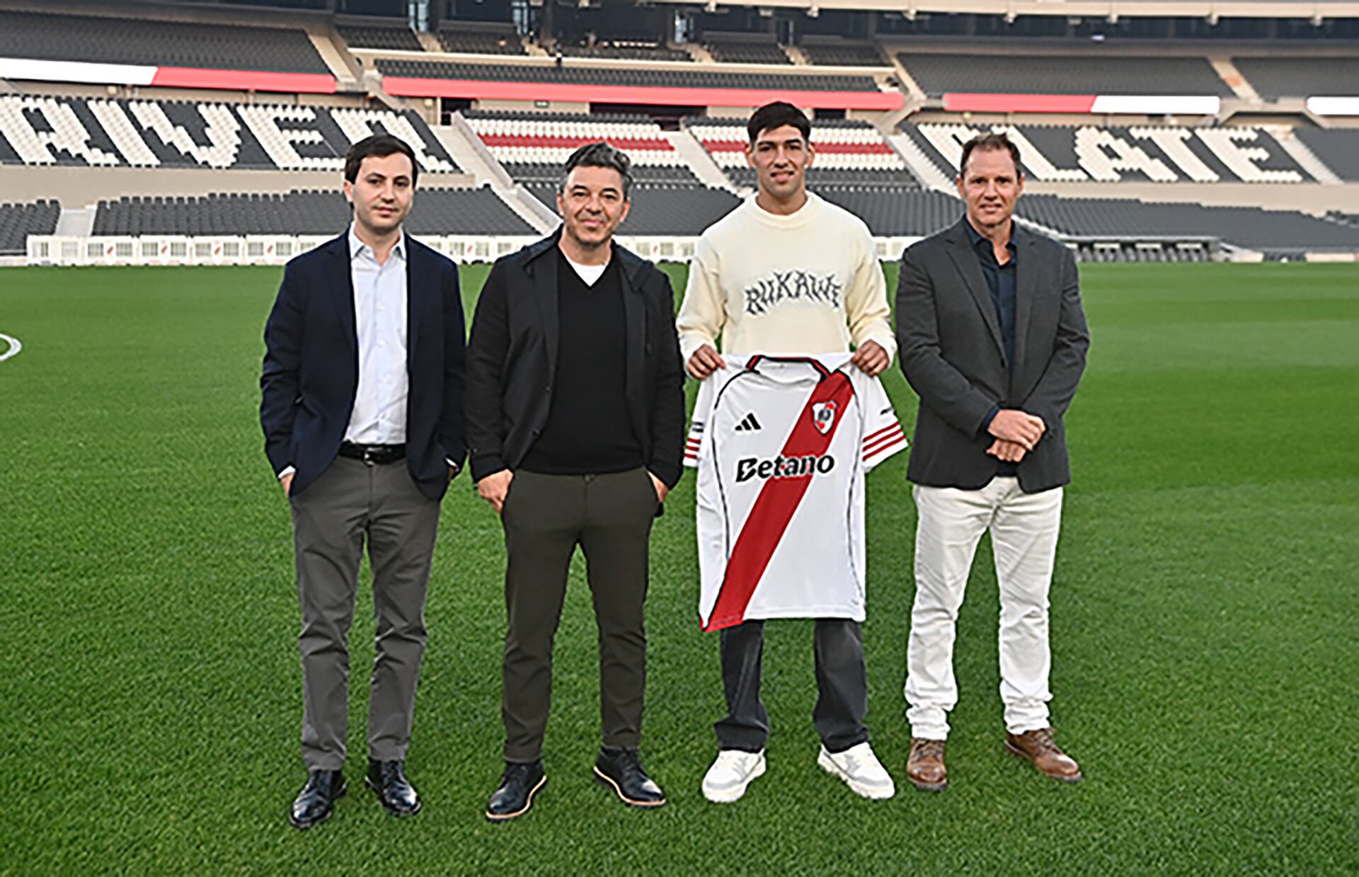 Lautaro Rivero retornó a River a mitad de año (Foto: cariverplate.com.ar)