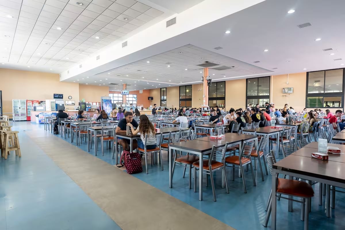 El comedor universitario (Gentileza: UNLaM)