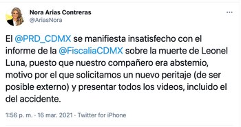 Así respondió el PRD en