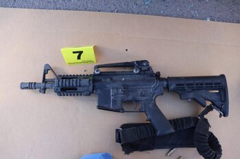 Fueron incautados cinco fusiles