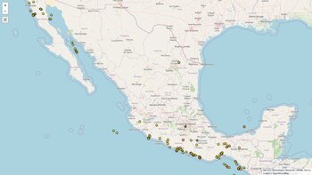 Registro de sismos de intensidad