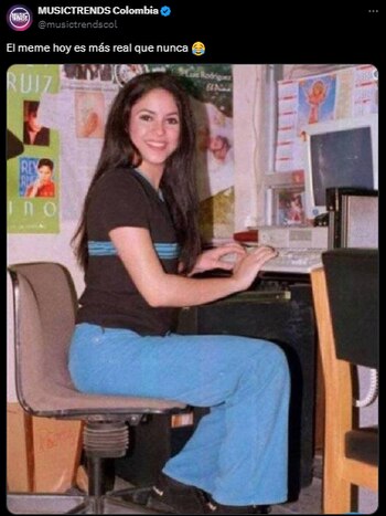 Shakira es blanco de memes