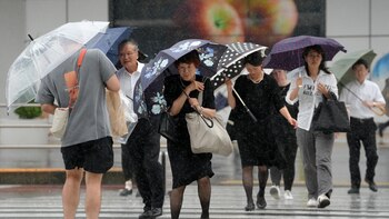 El tifón Shanshan se acerca