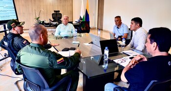 La reunión se llegó a