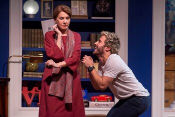 Selva Alemán y Nico Francella