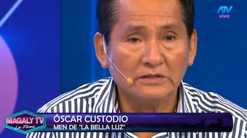 Filtran audio de Óscar Custodio y desata indignación por su reacción ante denuncia de Naldy Saldaña. Captura: Magaly TV La Firme.