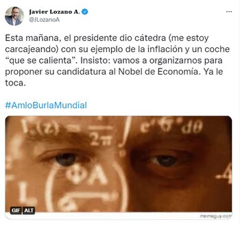Lozano insistió en que