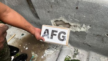 Ejército incautó 800 kilogramos de