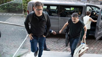 Axel Kiicillof y Carlos Bianco