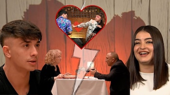 La noche más desenfrenada de 'First Dates' (Montaje Infobae)