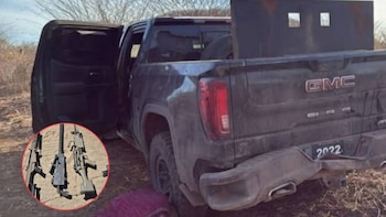 El Ejército asegura arsenal y blindajes en Sinaloa tras enfrentamiento con sicarios