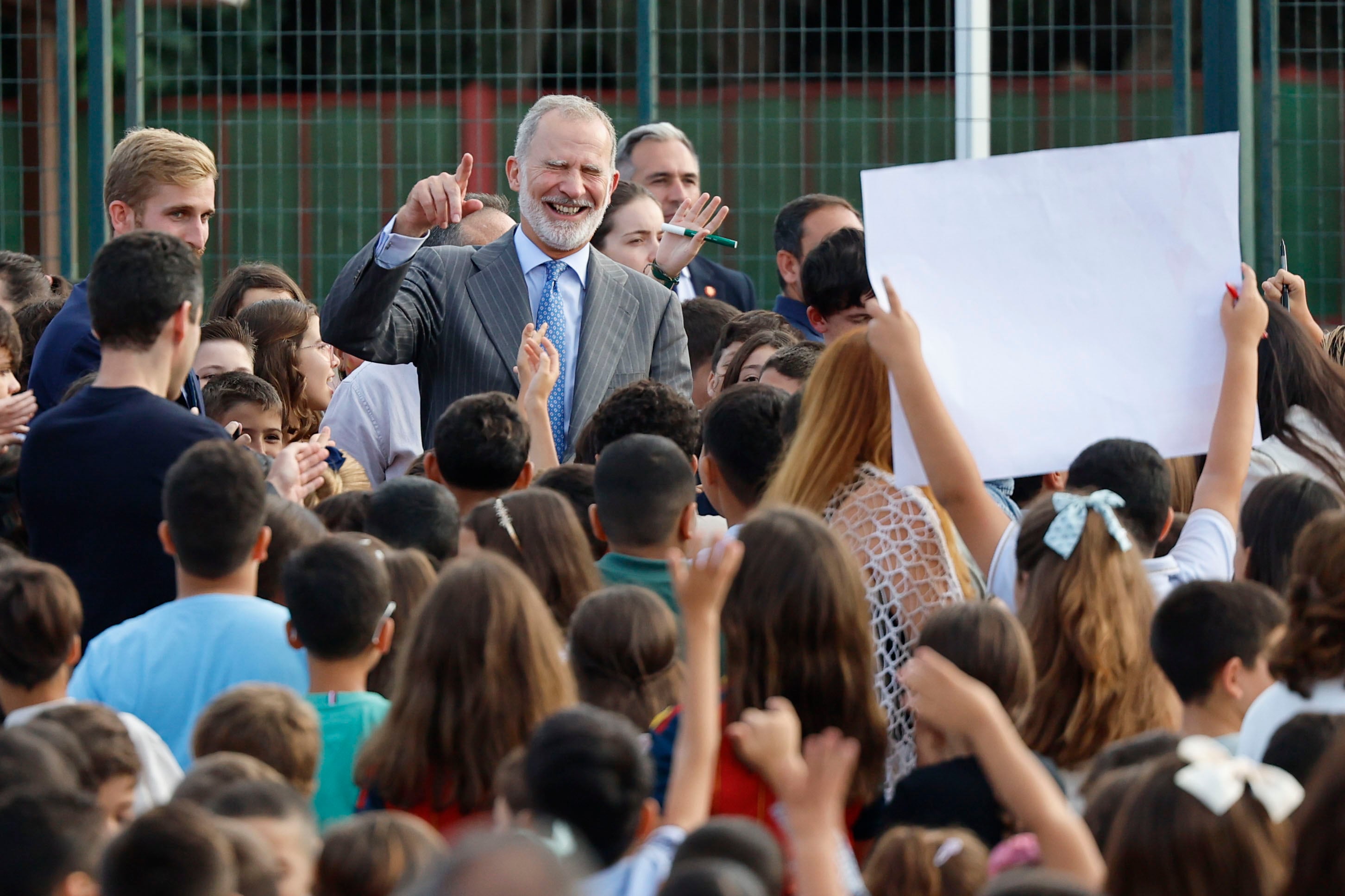Los reyes Felipe y Letizia en Melilla (EFE)
