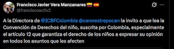 Francisco Vera - crédito @franciscoactiv2/X