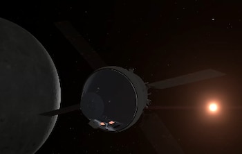 La cápsula Orión ya emprendió el regreso a la Tierra (NASA)