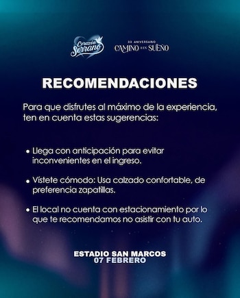 Concierto de Corazón Serrano en