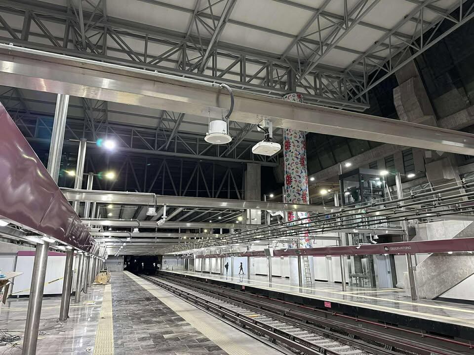 Así se ve la terminal de Observatorio a días de su reapertura (X @SntVTC - SNT Movilidad Urbana)