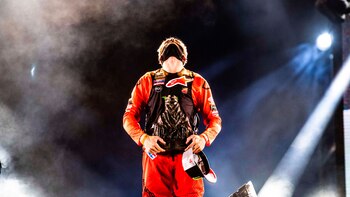 Kevin en la coronación con