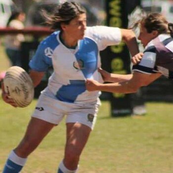 La ex jugadora de rugby