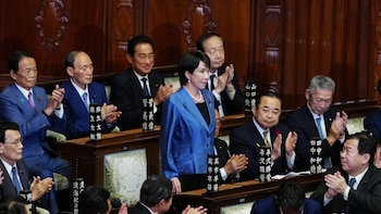 La primera ministra de Japón
