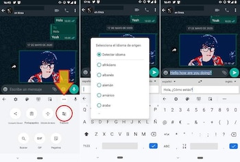 Detectar idioma en Telegram. (foto:
