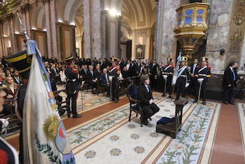 El Presidente Javier Milei participa del Tedeum y las celebraciones en el Cabildo por el 25 de Mayo