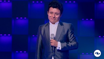 La voz no convenció del todo - crédito Emisión Yo me llamo / Caracol Televisión