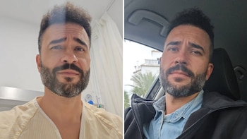 Alejandro Román en una imagen compartida con sus seguidores a través de redes sociales.