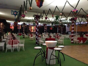 En el festejo que osciló