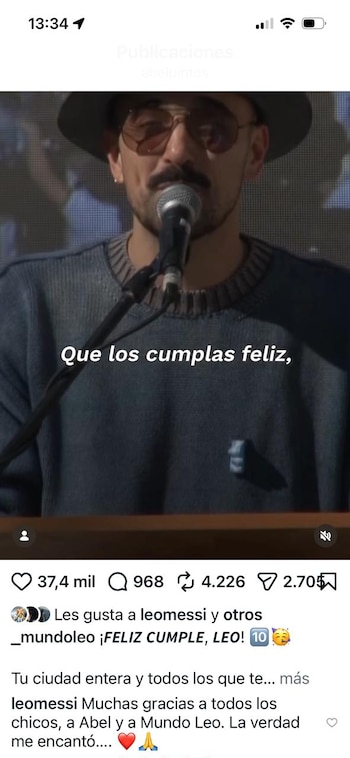 La respuesta de Lionel a la reunión que se organizó frente al Monumento a la Bandera