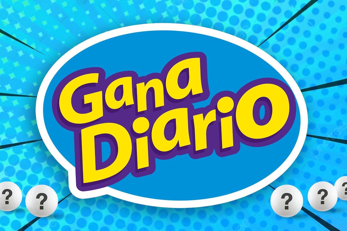 Person checking lottery ticket numbers for the latest Gana Diario prize draw