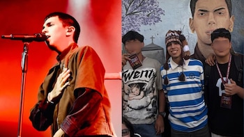 Milo J llega a Lima y visita mural hecho por fans antes de su concierto en el Estadio Nacional