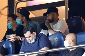 Neymar fue suspendido por dos