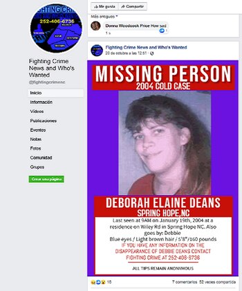 (Foto: Facebook "Fighting Crime News and Who's Wanted")