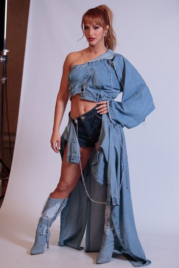 Flor Vigna en la foto