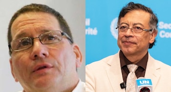 El legislador venezolano, que interrumpió varias veces el discurso del expresidente de Colombia, aseguró que solo decía falsedades - crédito Venevisión/Europa Press