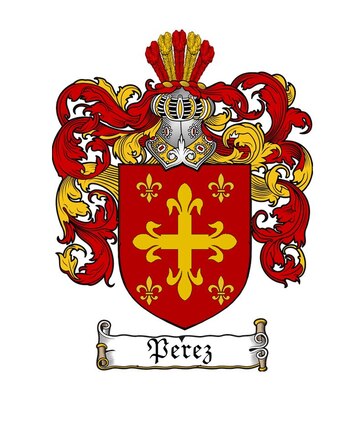 Escudo de armas del apellido Peréz