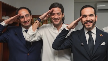 Mauricio Gómez Amín renunció a su curul en el Senado para dedicarse de lleno a la campaña presidencial de Abelardo de la Espriella - crédito @delaespriella_style/Instagram