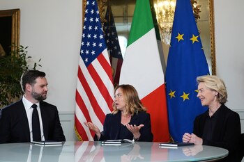 Von der Leyen y Vance