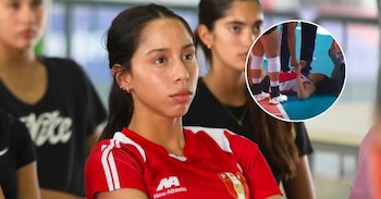 Se conoció la gravedad de la lesión de Gianella Chanca, figura de Perú vóley sub 19.
